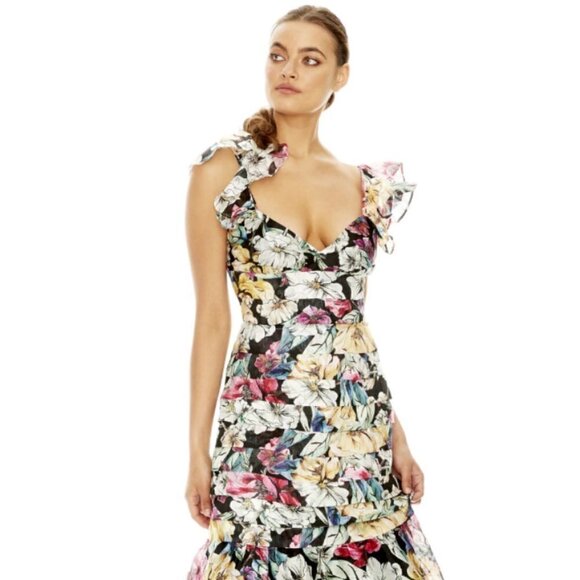 💕TALULAH💕 Alive Midi Dress ~ Wild Camellia Small NWT - Picture 7 of 17